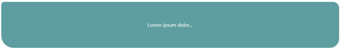 Borde redondeado con esquinas diferentes