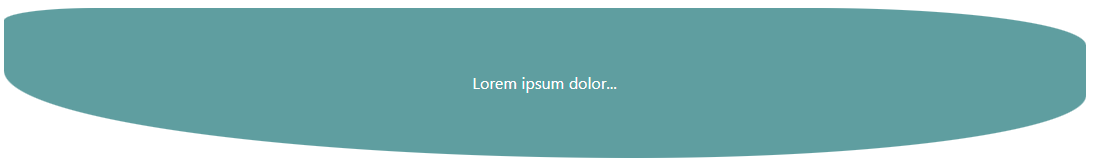 Borde redondeado con valor porcentual