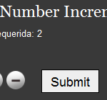 Incrementar valor de un input con más y menos