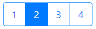 Grupo de botones de tamaño grande en Bootstrap 4