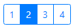 Grupo de botones de tamaño pequeño en Bootstrap 4