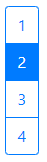 Grupos de botones en posición vertical en Bootstrap 4